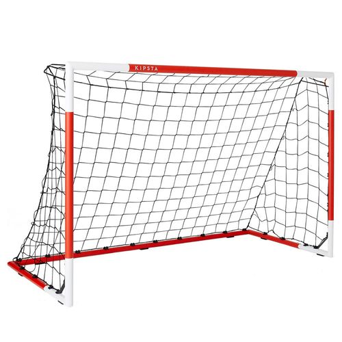 Trave Futebol SG500 Móvel e Fixa 180x120x90cm - Trave Futebol SG500 Móvel 180x120x90cm, vermelho-branco, Tamanho M