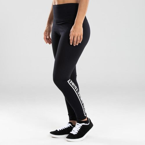 Legging feminina de dança moderna com cós alto