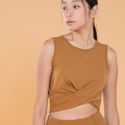 Crop-top-yoga-brown-uk12---14---eu-l-Preto-M