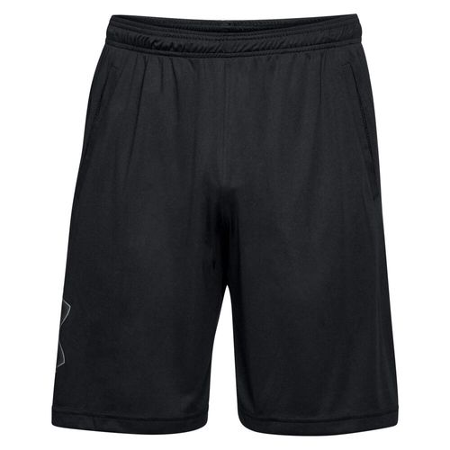 Shorts de poliéster masculino Fitness Cardio Tech Graphic