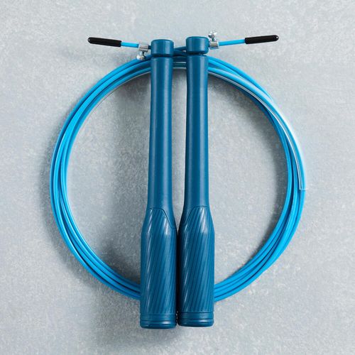 Corda de Saltar de Velocidade - Speed rope skipping rope preta, tam unico Azul ÚNICO