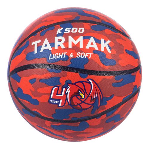 Bola Infantil de Basquete K500, vermelho, 4