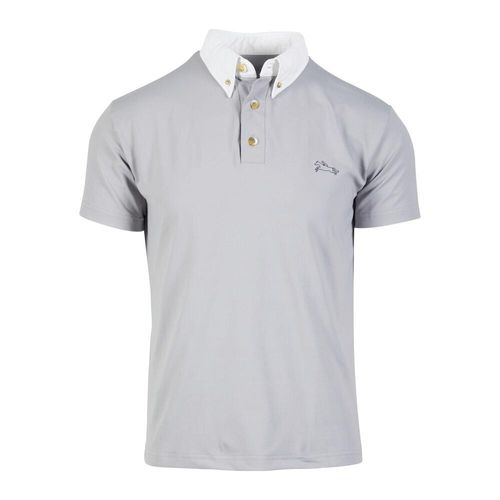 Camisa de Prova de poliamida masculina Hipismo