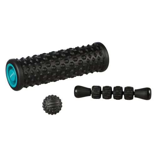 Kit de Massagem: Rolo de Massagem (Foam Roller), Bola, Bastão de Massagem Menor preço em Kit de Massagem: Rolo de Massagem (Foam Roller), Bola, Bastão de Massagem