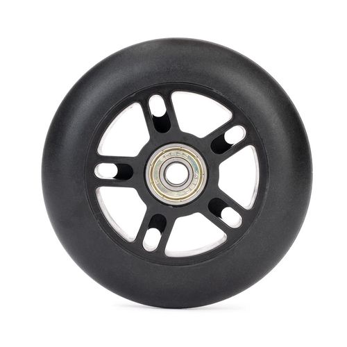 Roda de patinete com rolamentos 100mm - Wheel 100mm black, noir