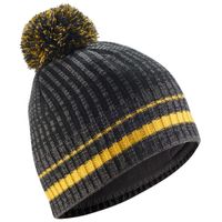 SKI-HAT-RIB-BLACK-OCHRE-NO-SIZE