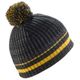 SKI-HAT-RIB-BLACK-OCHRE-NO-SIZE