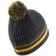 SKI-HAT-RIB-BLACK-OCHRE-NO-SIZE