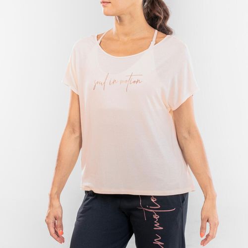 Camiseta feminina fluida de dança moderna