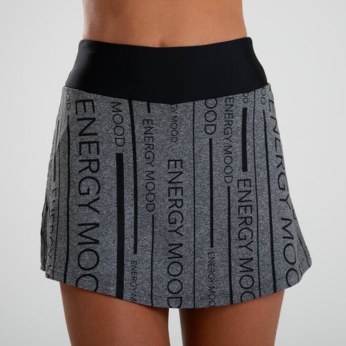 Saia shorts de poliéster feminina Fitness Energymood 120 Menor preço em Saia shorts de poliéster feminina Fitness Energymood 120