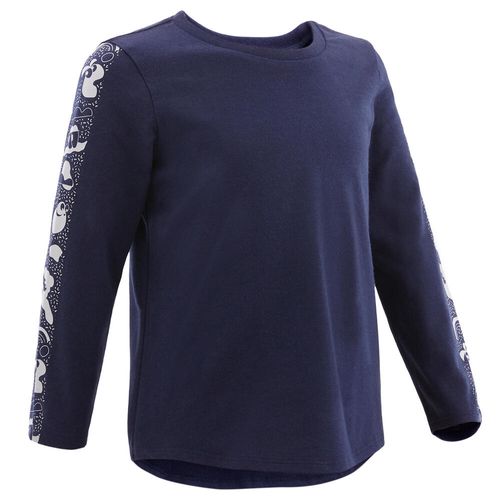 Ts-ml-100-bb-long-sleeved-96-102cm-3-4y-Azul-marinho-escuro-5-6-ANOS