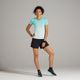 RUNNING-SHORT-KIPRUN-2-IN-1-BLACK-W-XS