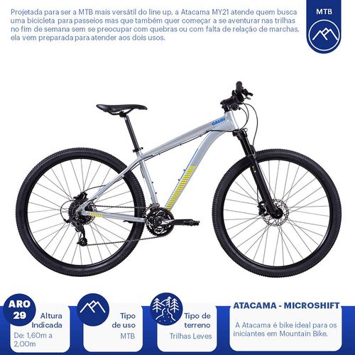 Bicicleta aro 29 de Mountain Bike Atacama é ruim? Bicicleta aro 29 de Mountain Bike Atacama é boa?