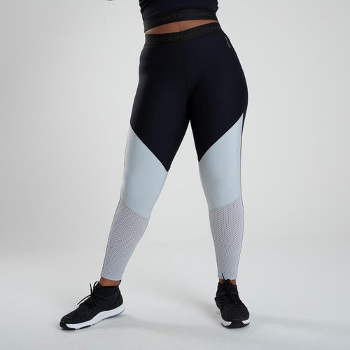 Legging cós elastico de poliamida feminina Fitness Cardio 500