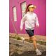 Running-visor-adjust-fluo-pink-56-61cm-Amarelo