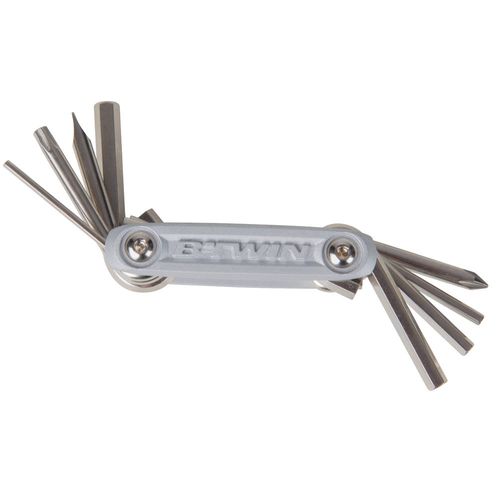 Ferramenta multiuso 500 Compact para bicicleta Btwin - MULTITOOL 500 COMPACT ALLOY, .