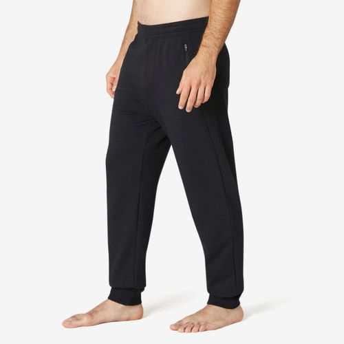 Calça Moletom Masculina 500 Preta