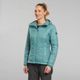 Jaqueta-feminina-de-trekking-Trek-100-verde-agua-GG