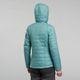 Jaqueta-feminina-de-trekking-Trek-100-verde-agua-GG