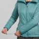 Jaqueta-feminina-de-trekking-Trek-100-verde-agua-GG