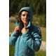 Jaqueta-feminina-de-trekking-Trek-100-verde-agua-GG