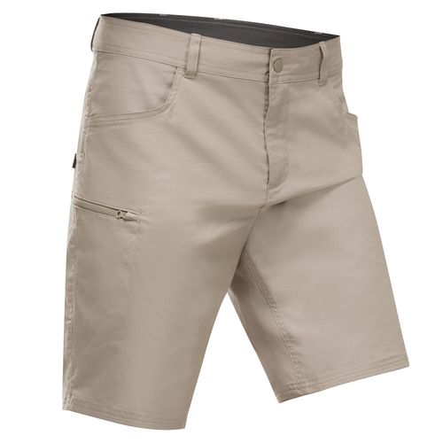 Bermuda-masculina-de-trilha-NH500-Regular-bege-38