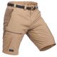 Calca-masculina-modular-de-trekking-Trek700-marrom-44