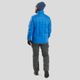 Jaqueta-Masculina-de-Trekking-na-montanha-TREK-100-azul-safira-G