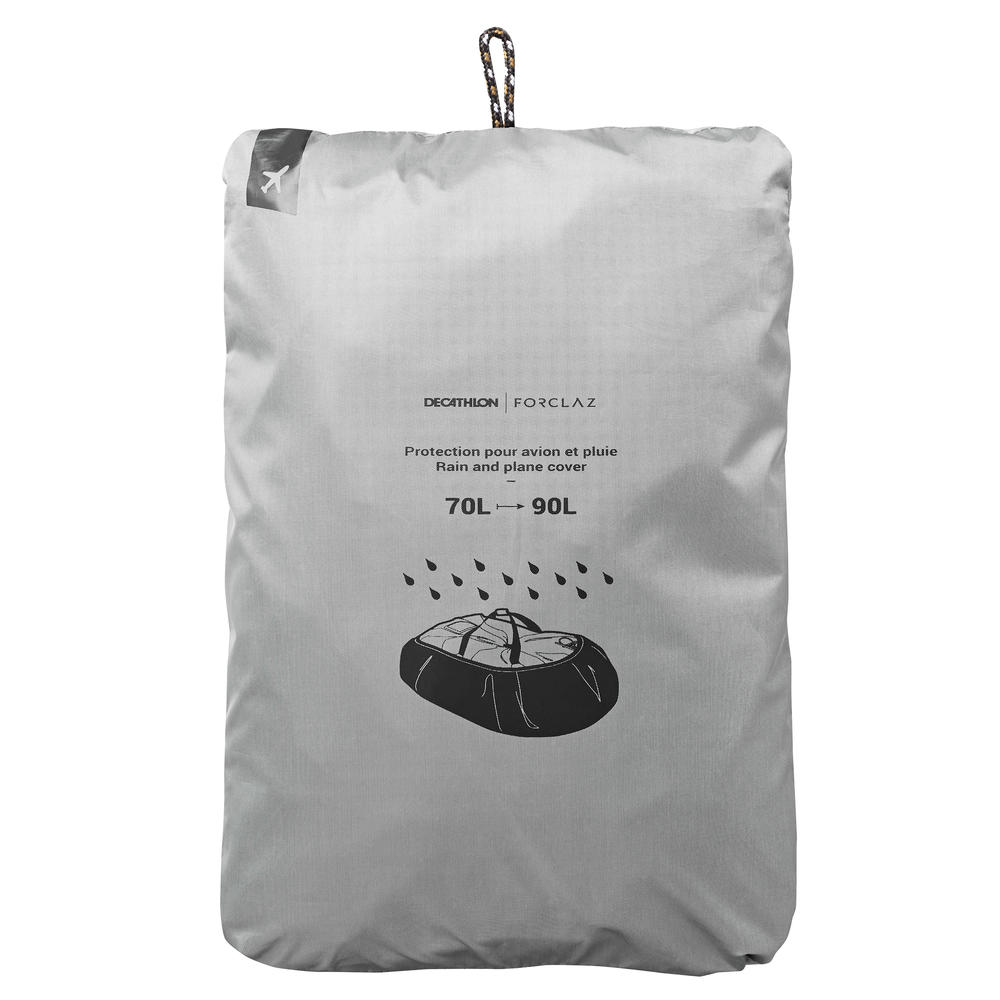 Capa de Chuva e Transporte Mochilas de 70 à 90 Litros Forclaz Decathlon