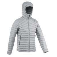 Jaqueta-masculina-de-trekking-Full-Down-grafite-M