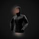 Jaqueta-Feminina-de-Trekking-Trek-100-preto-cinza-M