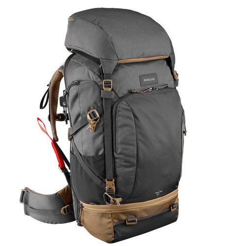 Mochila masculina para viagem Travel 500 50 Litros - BACKPACK ESCAPE 50 DARK GREY, 50L