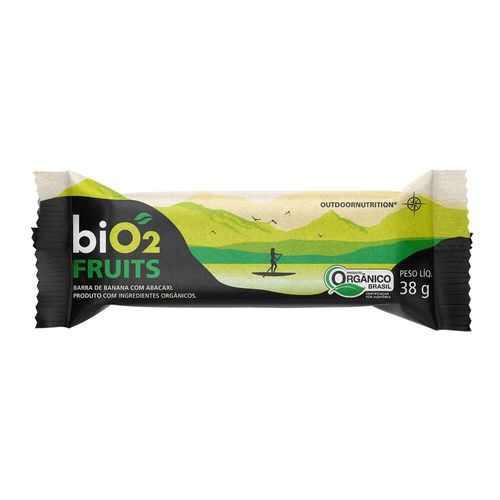 Barra biO2 Fruits Banana e Abacaxi 38g - *barra frutas banana e abacaxi, no size