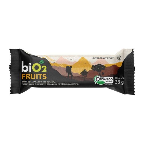 Barra biO2 Fruits Banana com Nibs de Cacau 38g - *barra frutas banana e nibs de, no size