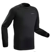 Blusa-segunda-pele--masculina-de-ski-Freshwarm-cinza-escura-PP