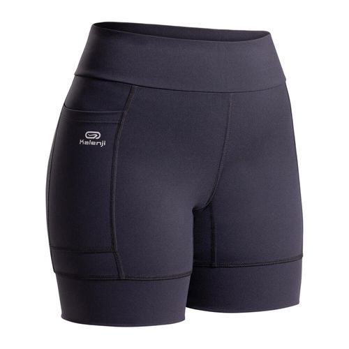 Short de corrida feminino Mid Tight