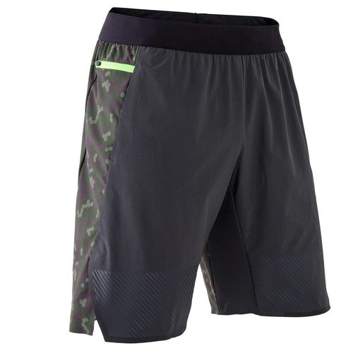 Shorts-masculino-de-cross-training-preto-vermelha-GG