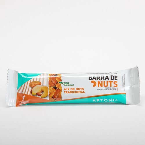 Barra de Cereal Nuts Natural - *barra de nuts aptonia natural, natural, natural, NATURAL