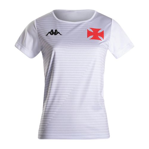 Camisa feminina Kappa Vasco Supporter 2021 Menor preço em Camisa feminina Kappa Vasco Supporter 2021