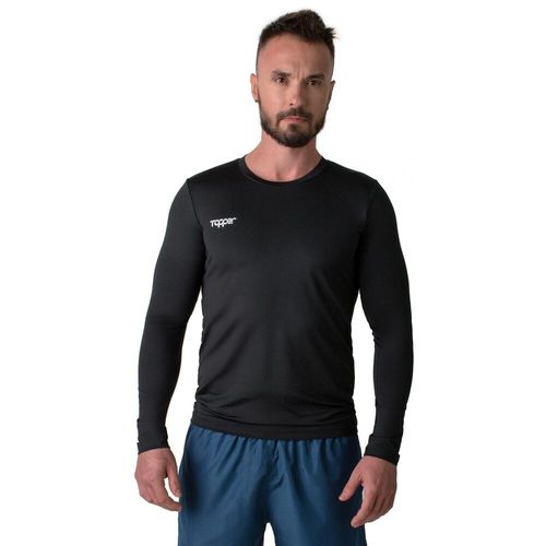 Camisa térmica mascuina Topper Classic Manga Longa