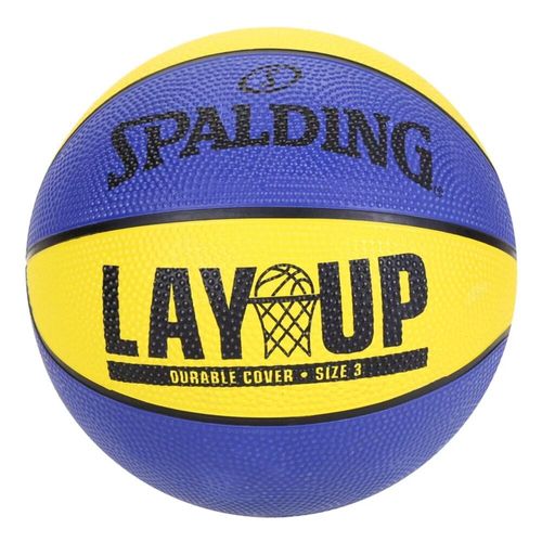 Mini Bola de Basquete Spalding Lay Up, Tamanho 3, UNICA,