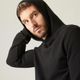 Sweat-hoody-warm-gym-100-m-bordeaux-gg-Preto-3G