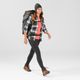 Legging-feminina-de-trekking-Travel-500-preto-M