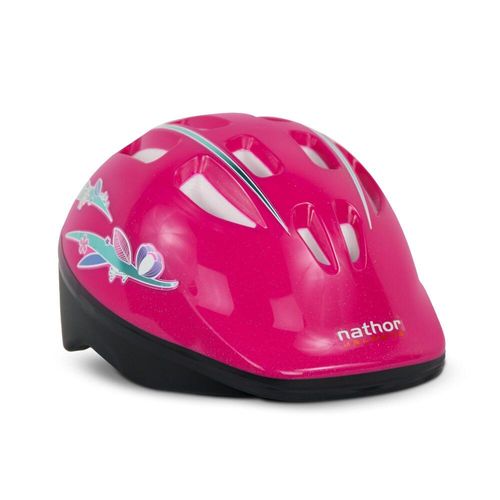 Capacete Infantil de Ciclismo 100 - * capacete jr 100 rosa nathor 50-5, kids