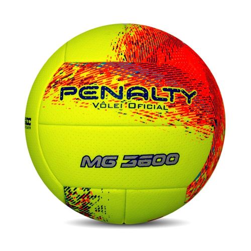 Bola de Vôlei Penalty MG, no size, amarelo, UNICO