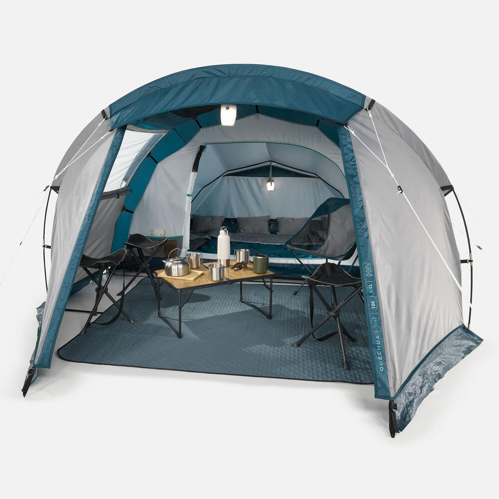 Barraca de Campismo MH100 XXL 4 lugares Quechua - DecathlonPro