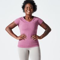 Tee-shirt-500-slim-gym-women-black-pp-Roxa-M