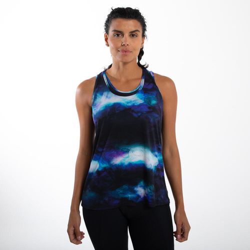 Regata feminina Fitness New Crepo 500 - Regata de poliamida feminina Fitness New Crepo 500, preto, PP