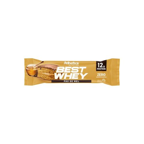 Barra De Proteína Best Whey Bar Sabor Pão De Mel 49g Atlhetica Nutrition Decathlonpro 8204