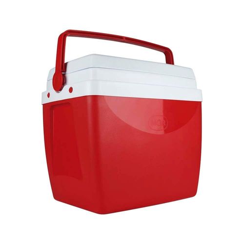 Caixa térmica de camping 26L, vermelho, UNICO